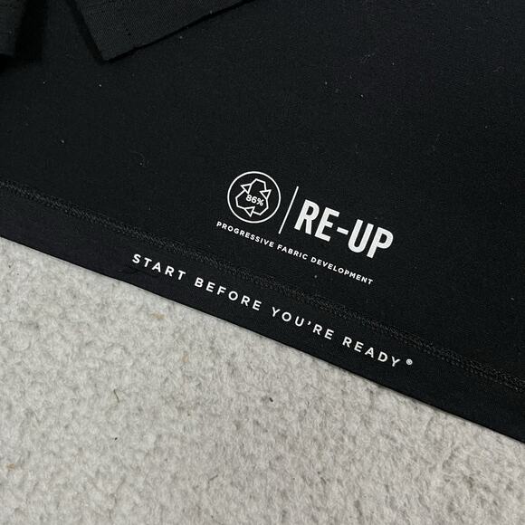 Four laps 1/4 Zip Pullover Mens Large Lightweight Stretch Workout Active Jacket - Picture 7 of 11